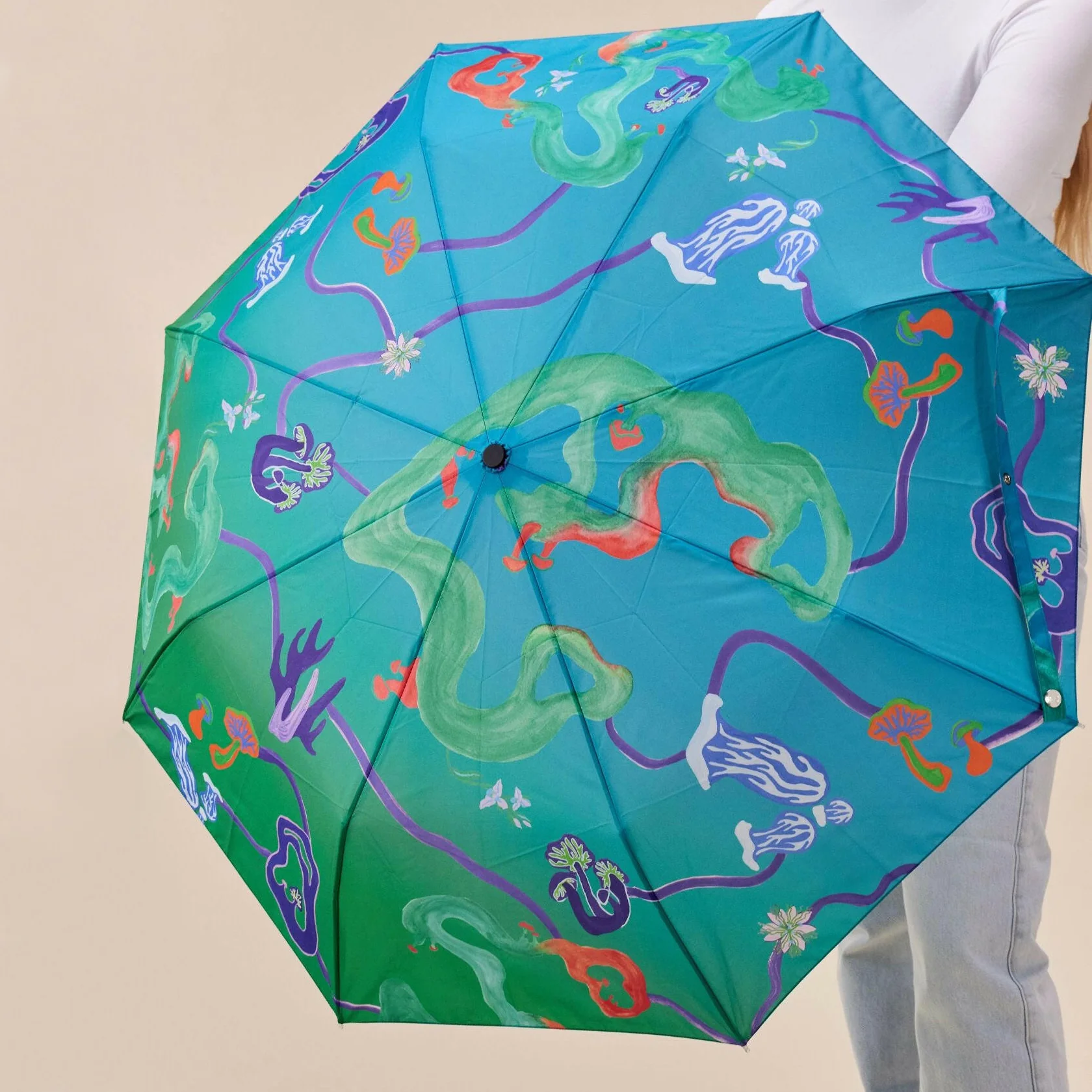 Aqua Fungi Duck Umbrella