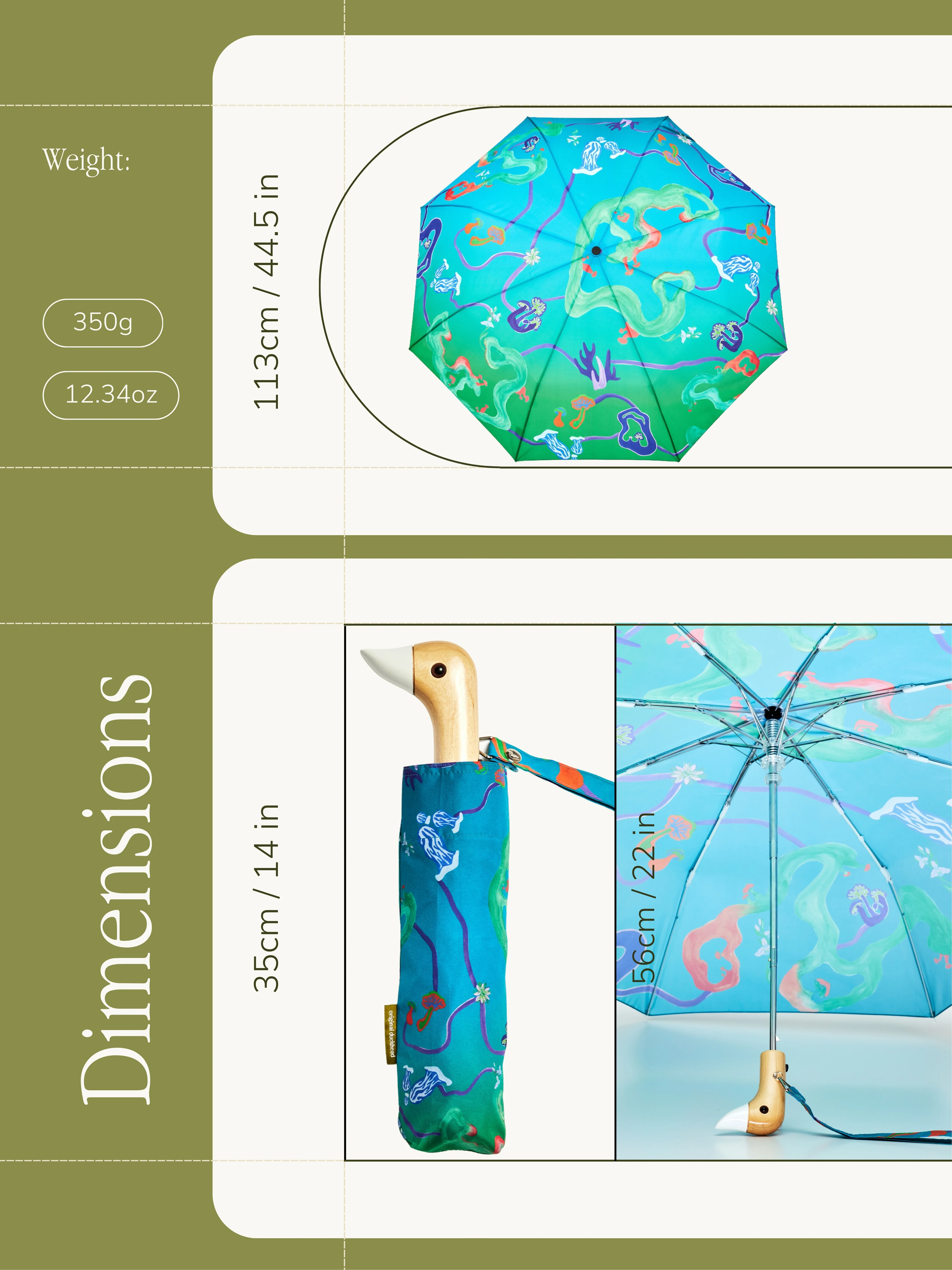 Aqua Fungi Duck Umbrella - Image 9
