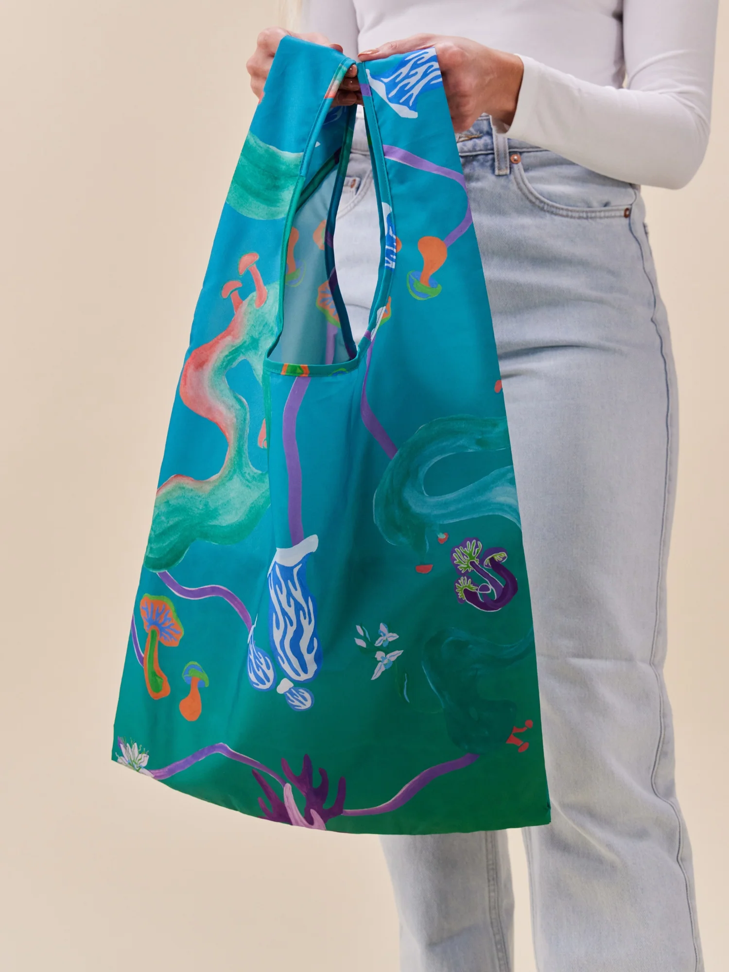 Aqua Fungi Reusable Bag - Image 6