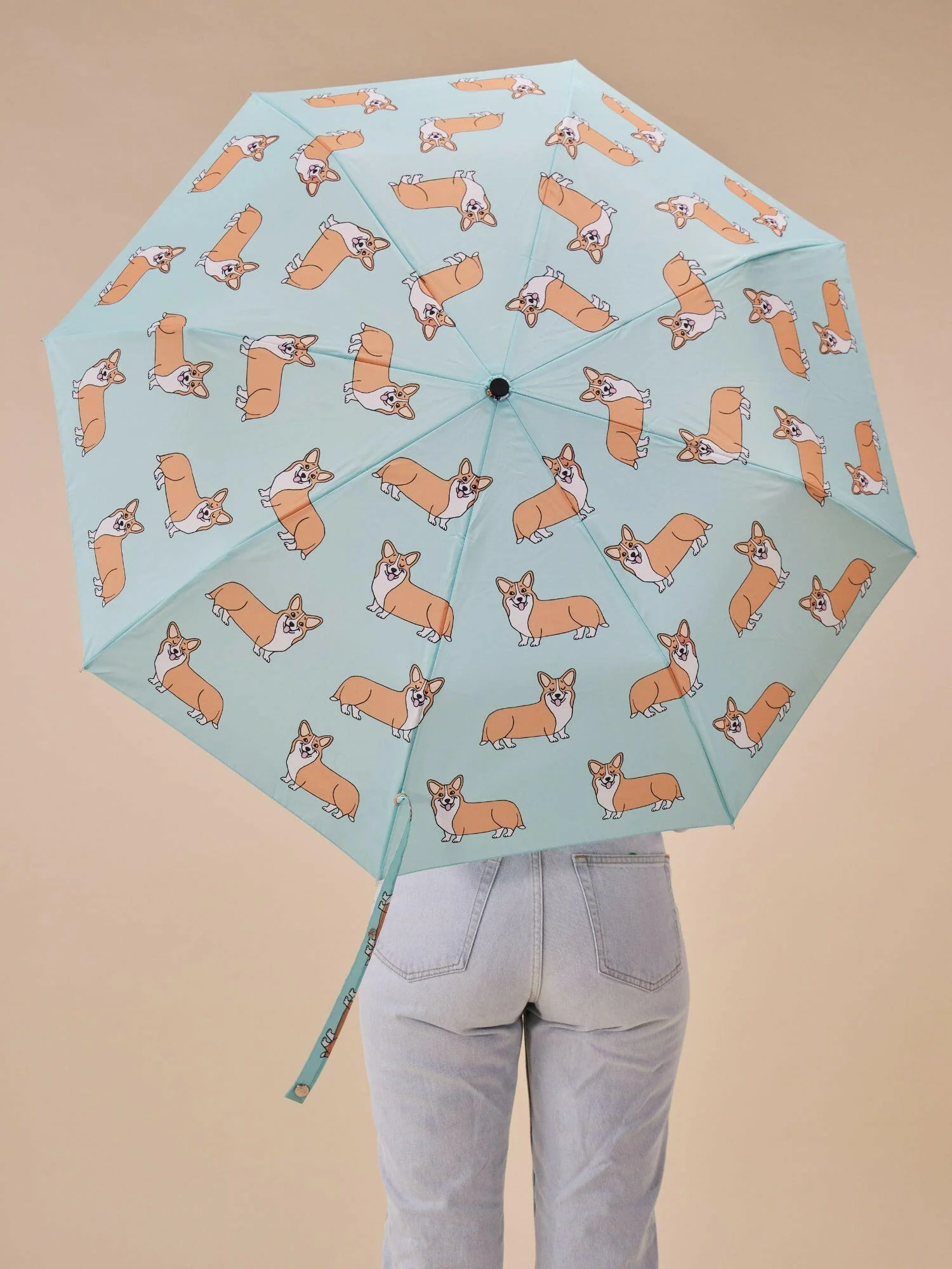 Corgi Mint Duck Umbrella - Image 2