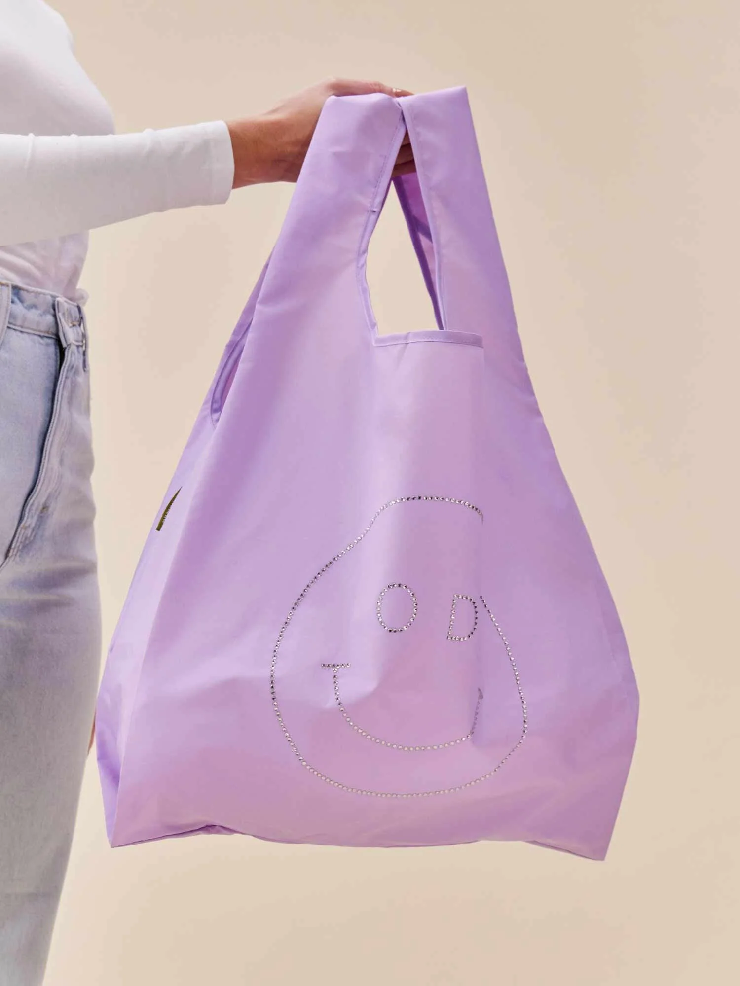 Limited Edition Lilac Crystal Reusable Bag - Image 3