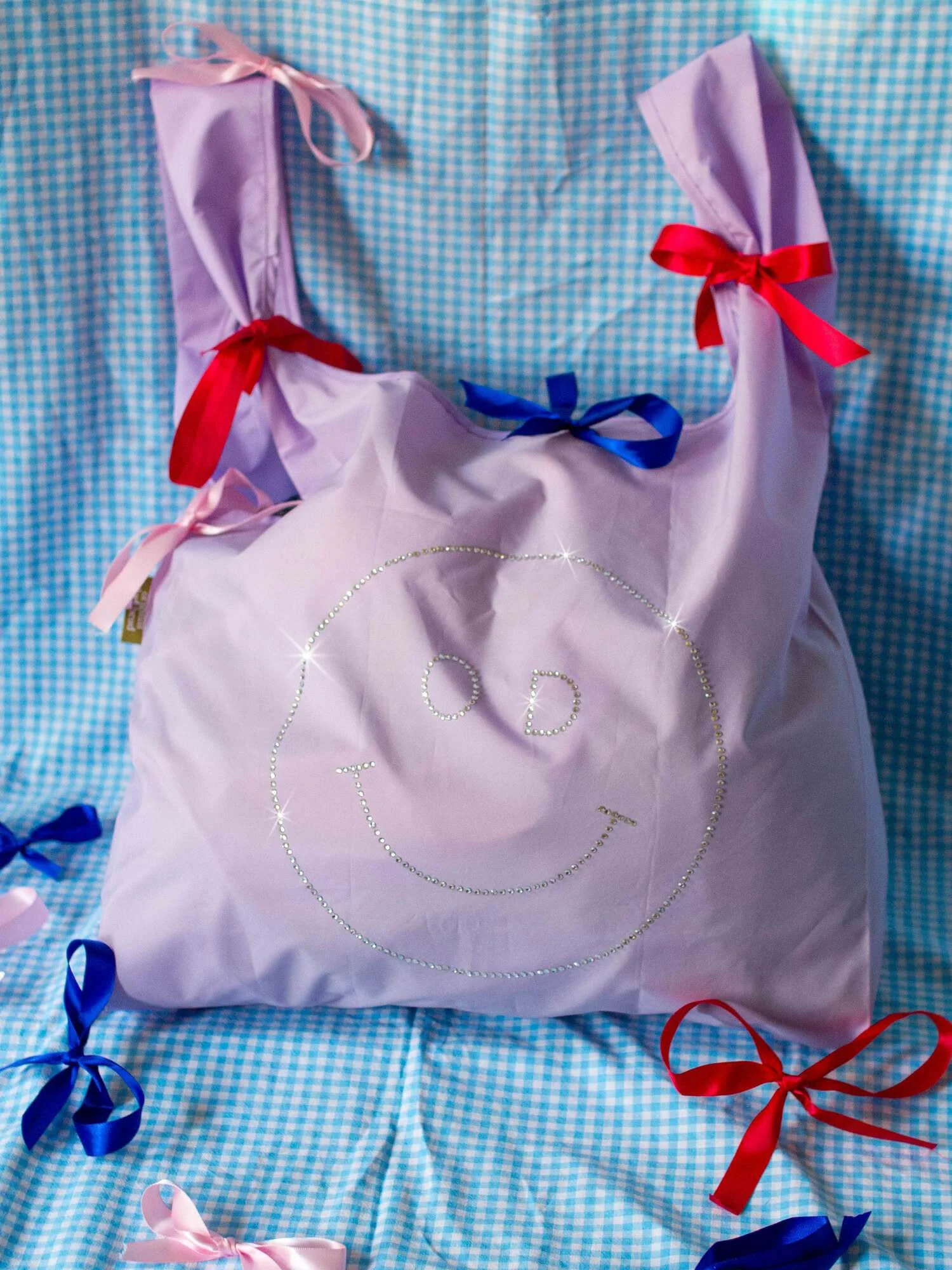 Limited Edition Lilac Crystal Reusable Bag - Image 4