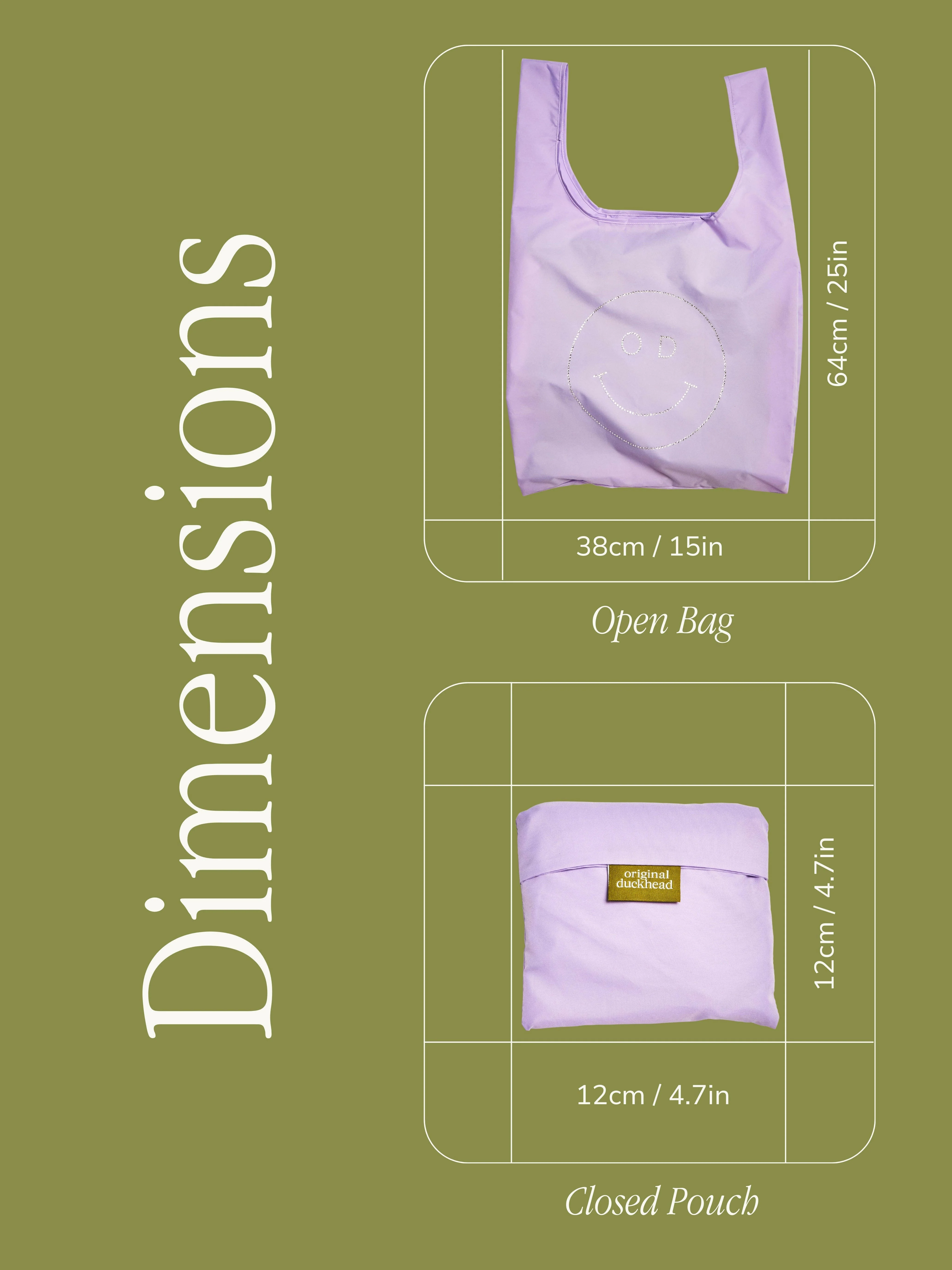 Limited Edition Lilac Crystal Reusable Bag - Image 6