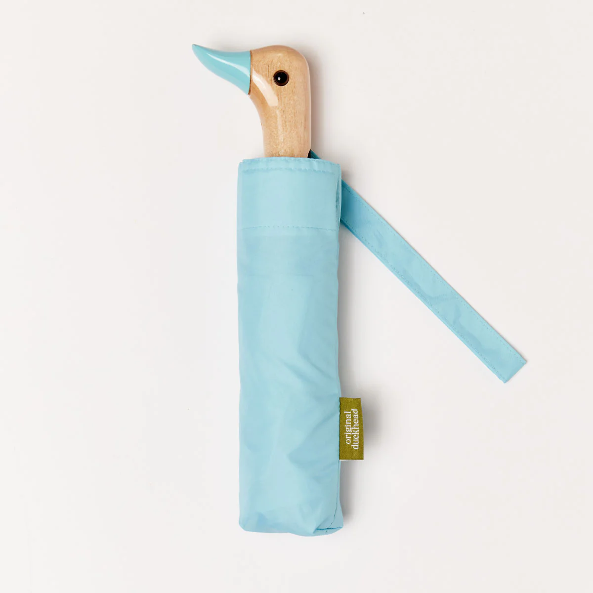 Popsicle Blue Compact Duck Umbrella - Image 3