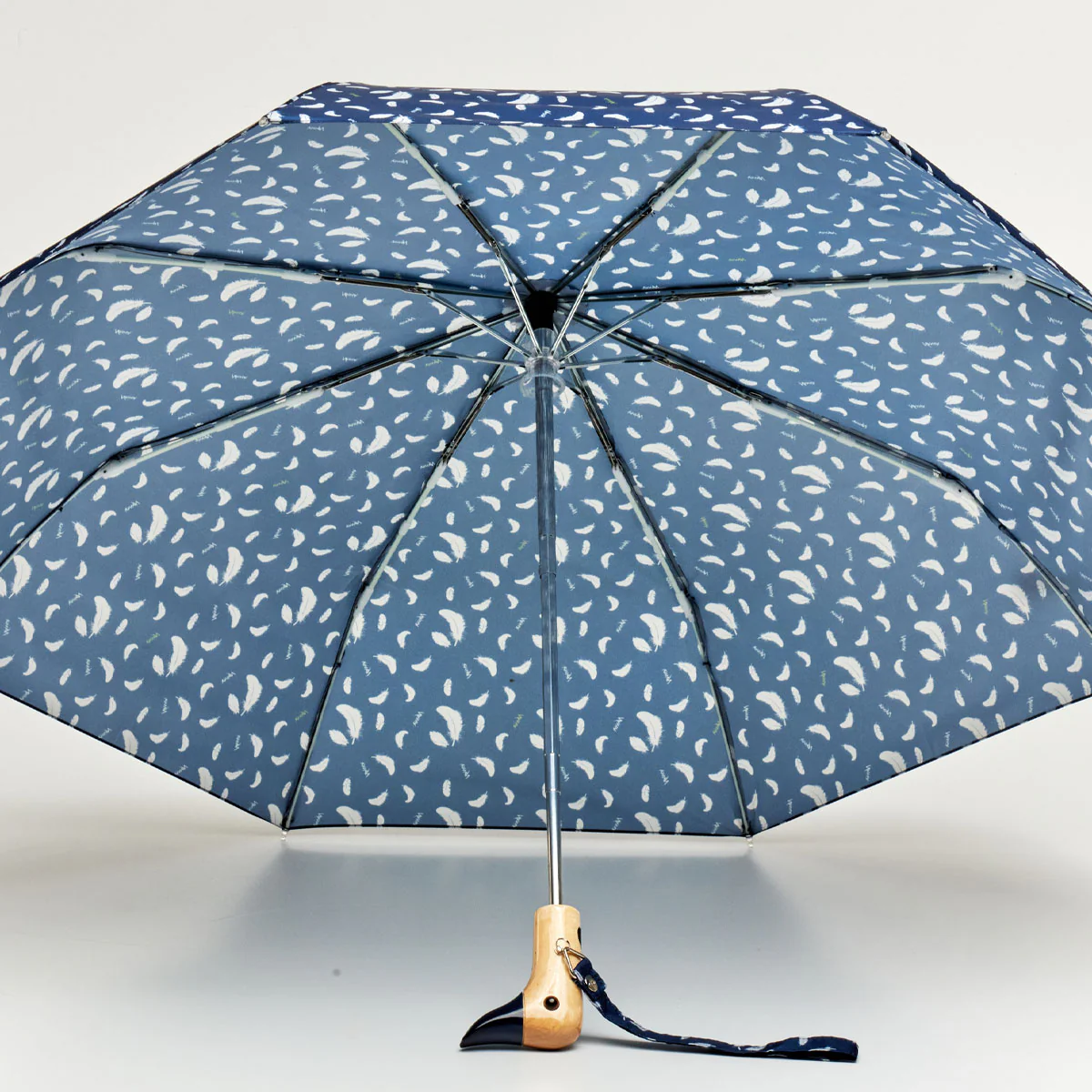 Sleep-Friendly Navy Nanga Compact Duck Umbrella - Image 6