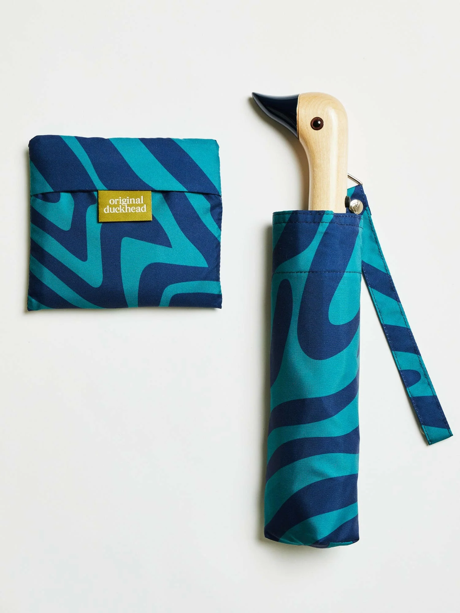 Swirl in Blue Reusable Bag - Image 3